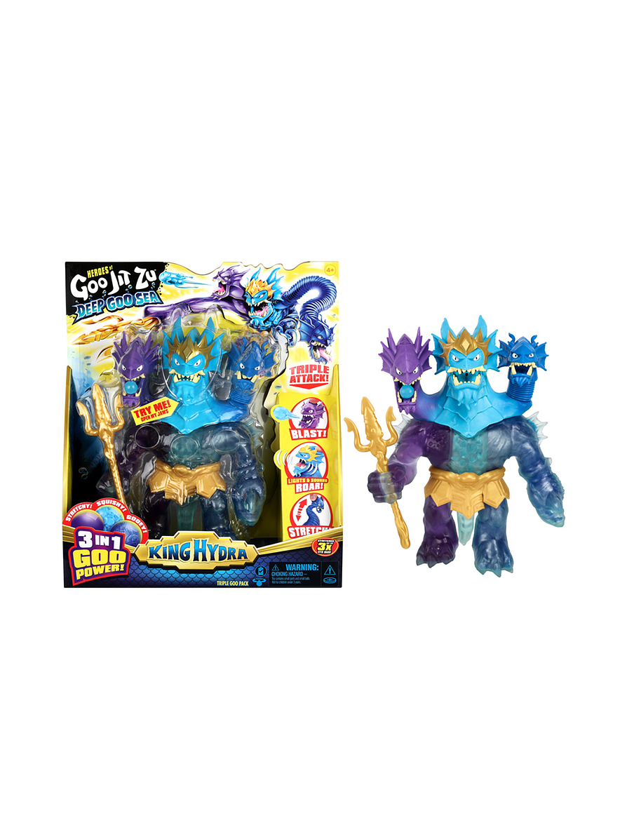 Goo Jit Zu Héroes Deep Goo Sea King Hydra  3