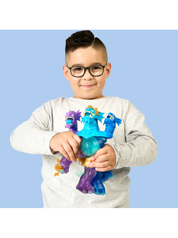 Goo Jit Zu Héroes Deep Goo Sea King Hydra  4