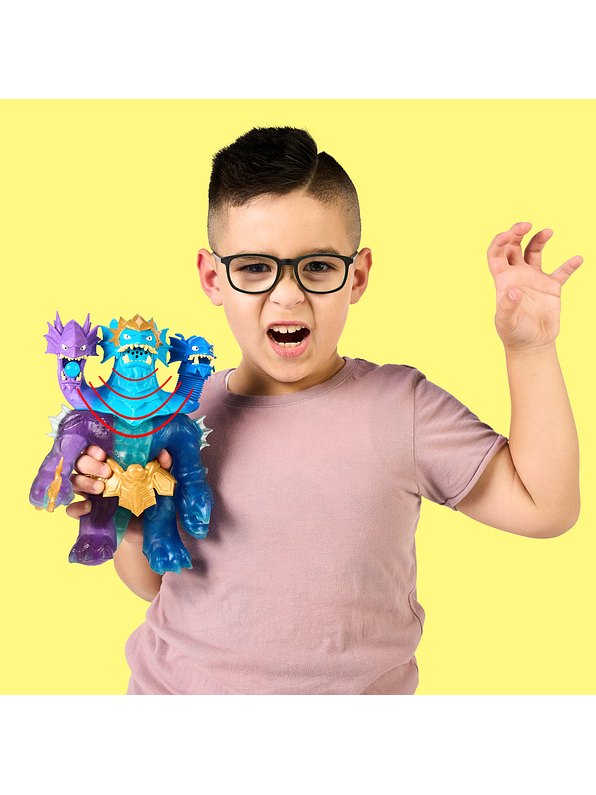 Goo Jit Zu Héroes Deep Goo Sea King Hydra  6