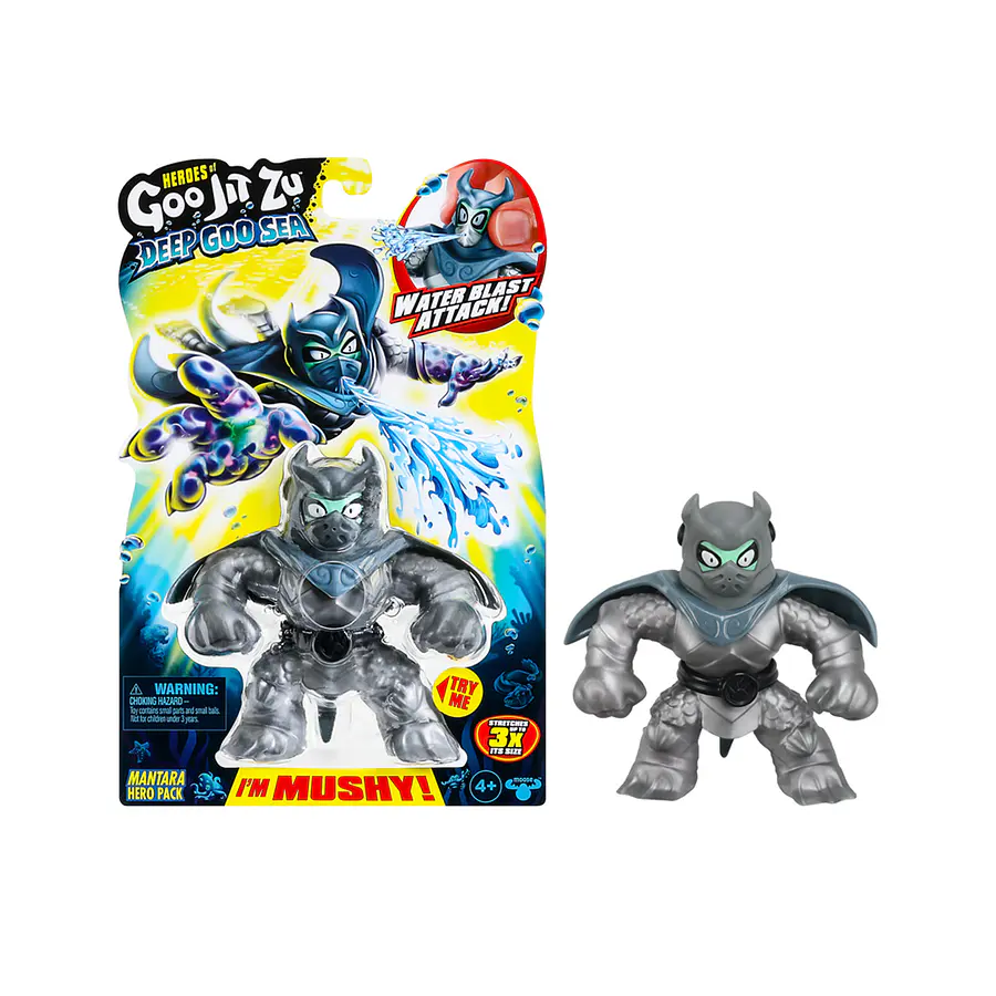 Heroes Of Goo Jit Zu Sonic S1 - Figura Elástica Sonic, Estira Hasta 3 Veces