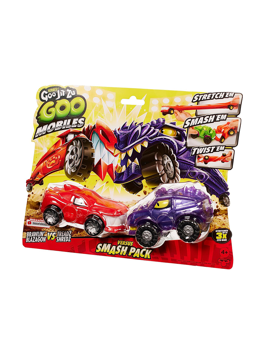 Héroes Of Goo Jit Zu Goo Mobiles X 2 Unidades  5