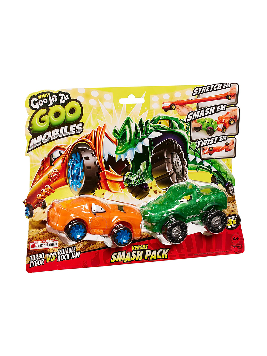 Héroes Of Goo Jit Zu Goo Mobiles X 2 Unidades  2