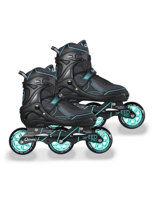 Patines Speed Pro Qmax Sports Azul  1