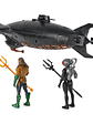 Aquaman Vehículo Con Aquaman Y Black Manta 4 - Miniatura 4