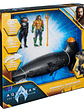 Aquaman Vehículo Con Aquaman Y Black Manta 4 - Miniatura 2