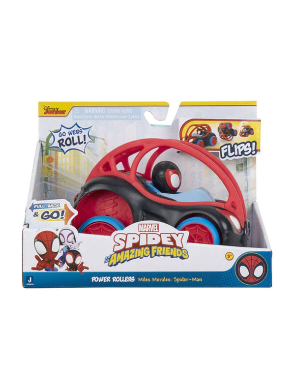 Spidey Vehículo Power Roller Pull Back  2