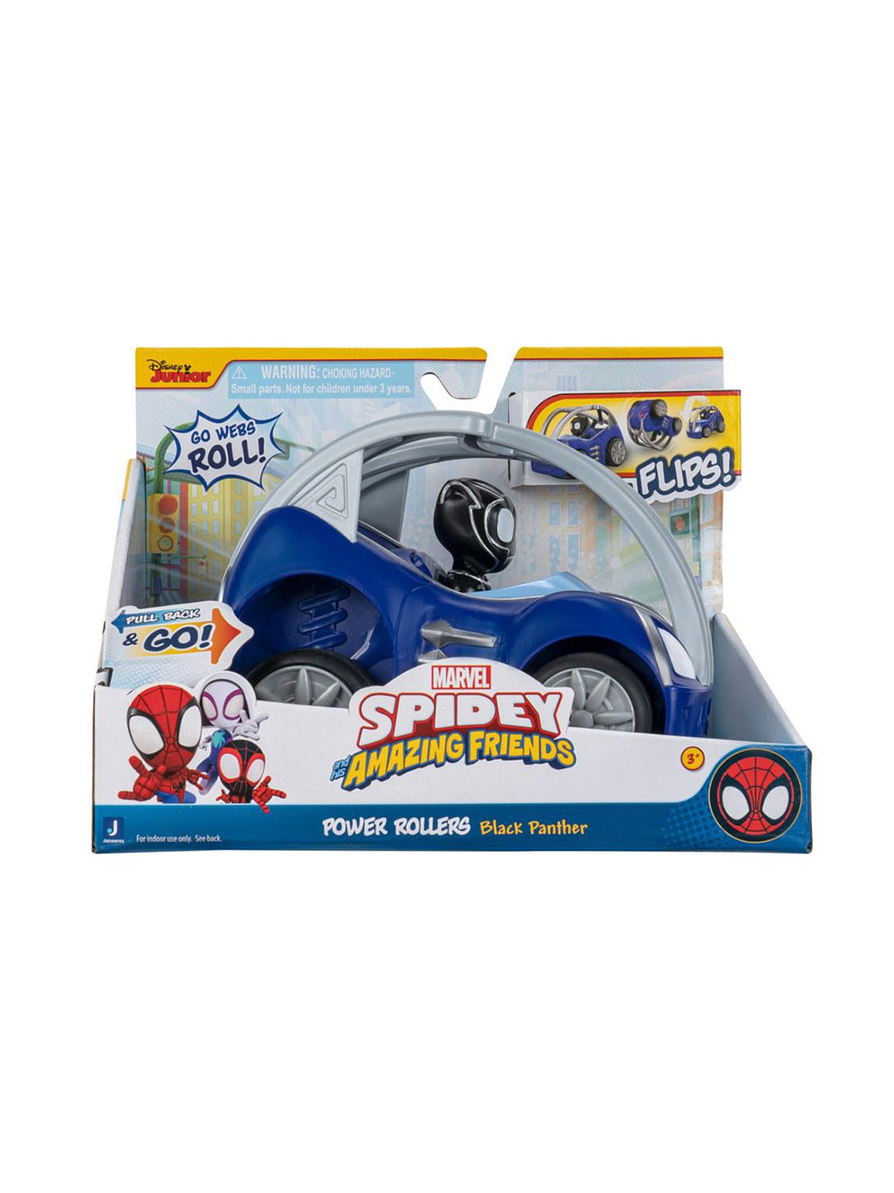 Spidey Vehículo Power Roller Pull Back  10