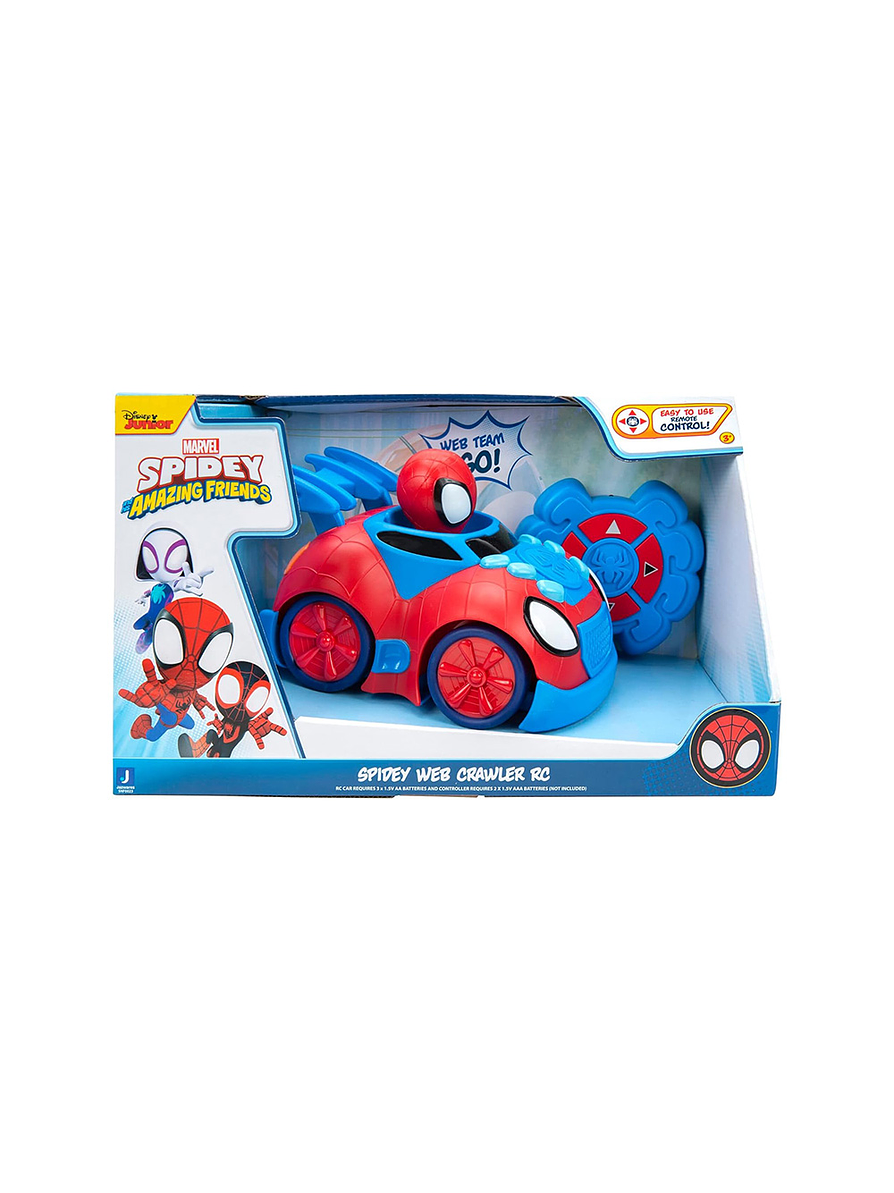 Spidey Vehículo De Control Remoto Con Figura  2
