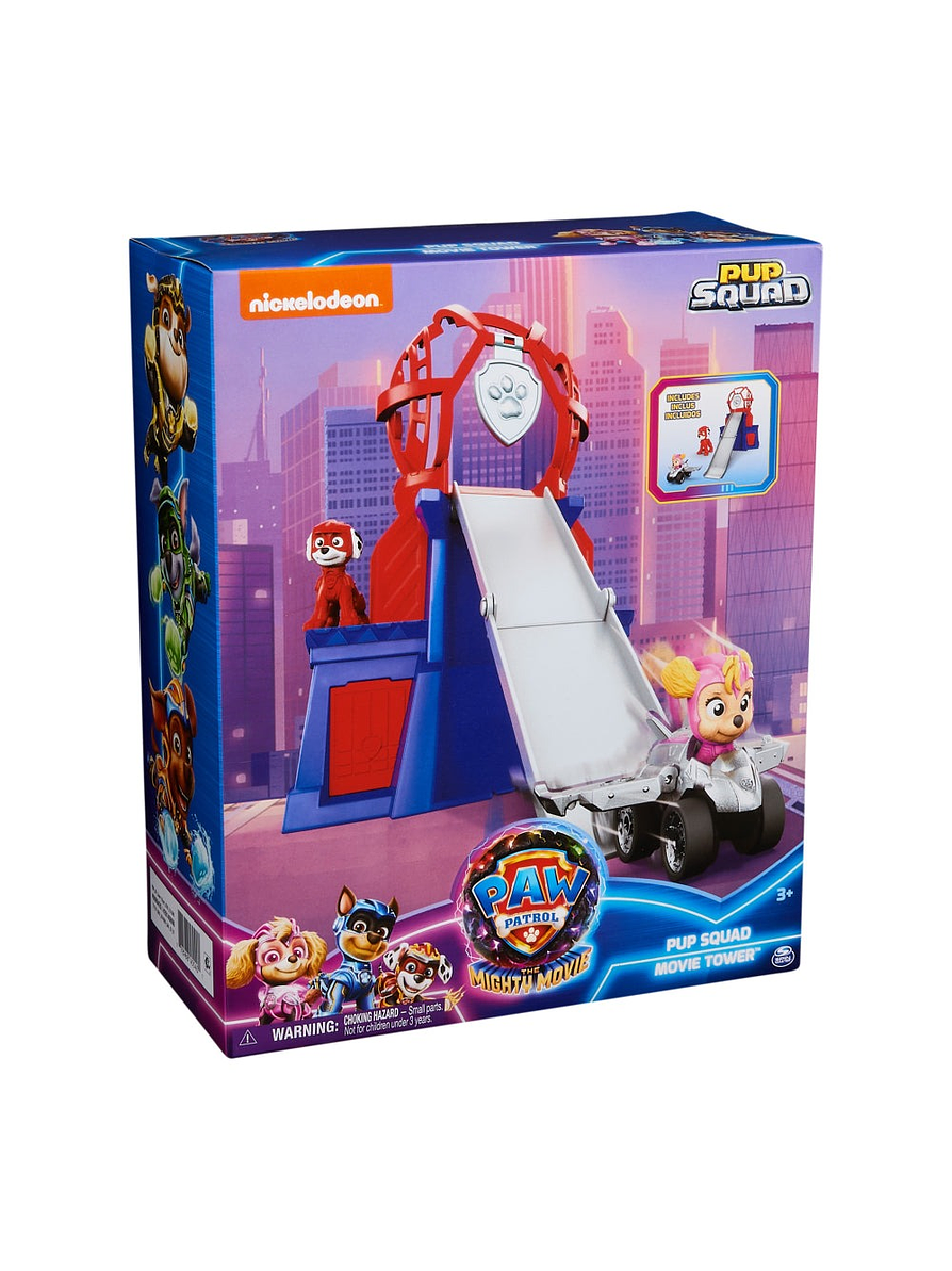 Paw Patrol Mighty Movie Set De Juego Torre 2
