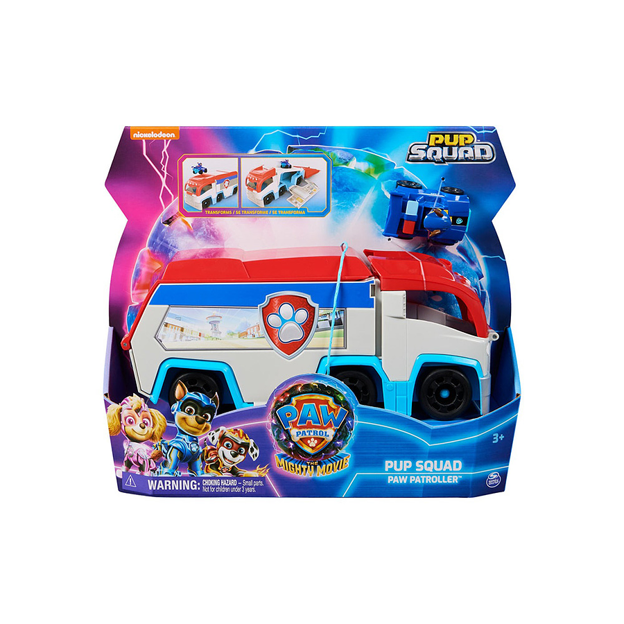 Paw Patrol Mighty Movie Pawket Vehículo Patroller 2