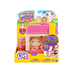 Little Live Pets Mamá Sorpresa Set Juego Mini S2 Conejo
