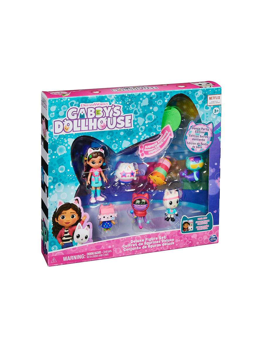 Gabby's DollHouse Set Figuras De Lujo Ed. Fiesta  2