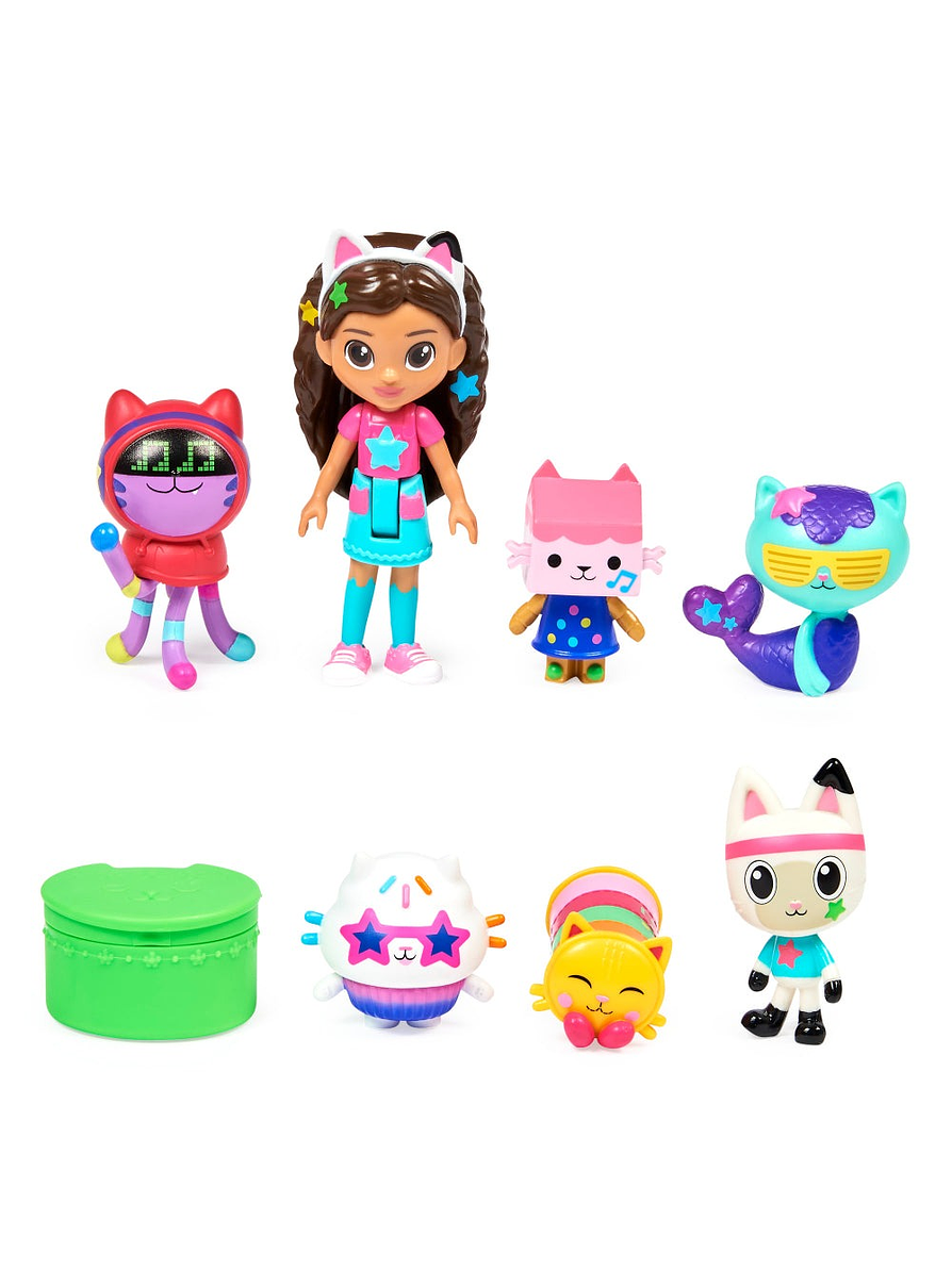 Gabby's DollHouse Set Figuras De Lujo Ed. Fiesta  1
