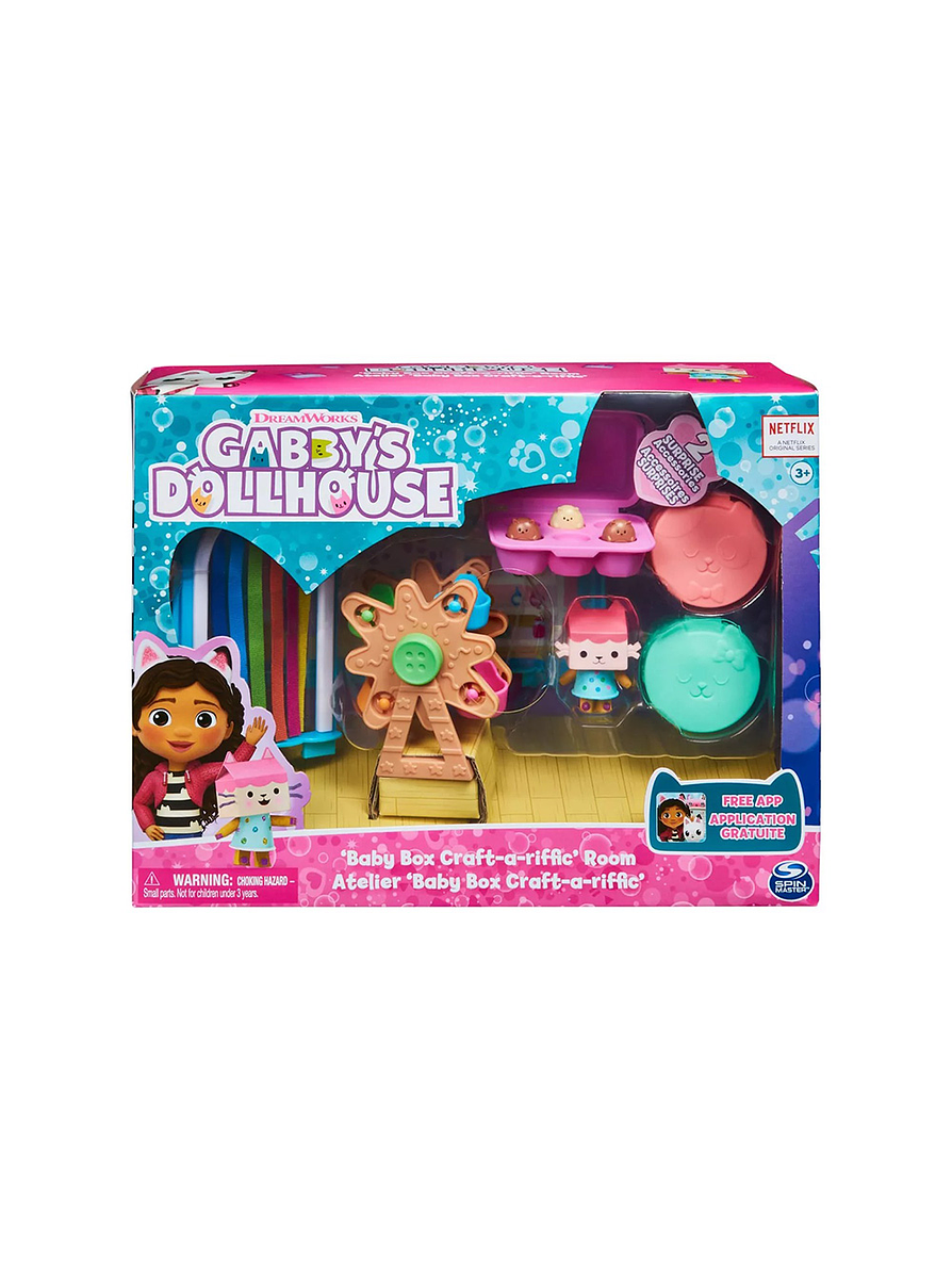 Gabby's DollHouse Set Cuarto De Juego   10