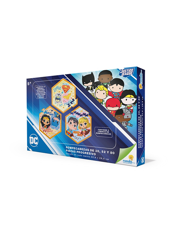 Rompecabezas Progresivo Liga De La Justicia  3