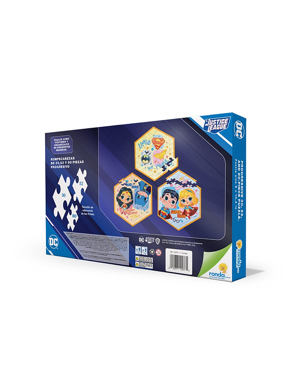 Rompecabezas Progresivo Liga De La Justicia  4