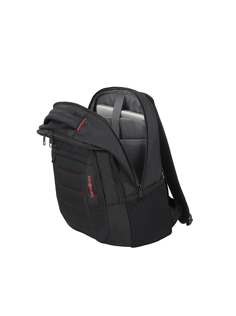 Morral Samsonite Acceleration Titan Negro/Rojo 3