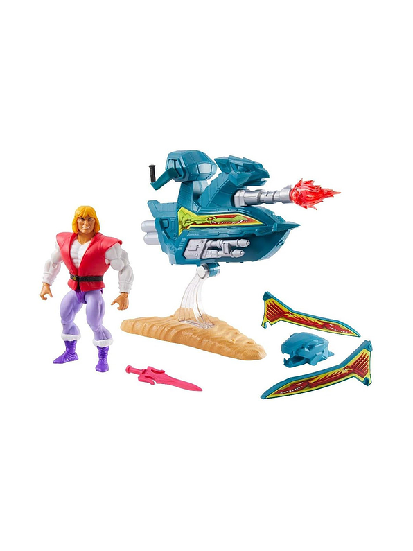 Masters Of The Universe Jet Sled Y/E Príncipe Adam  3
