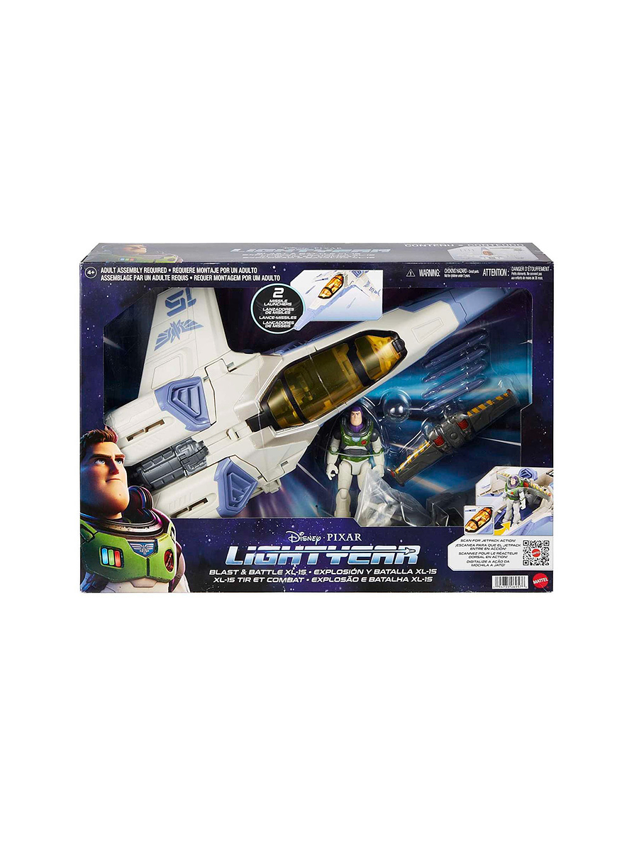 Lightyear Explosión y Batalla Nave XL-15 2