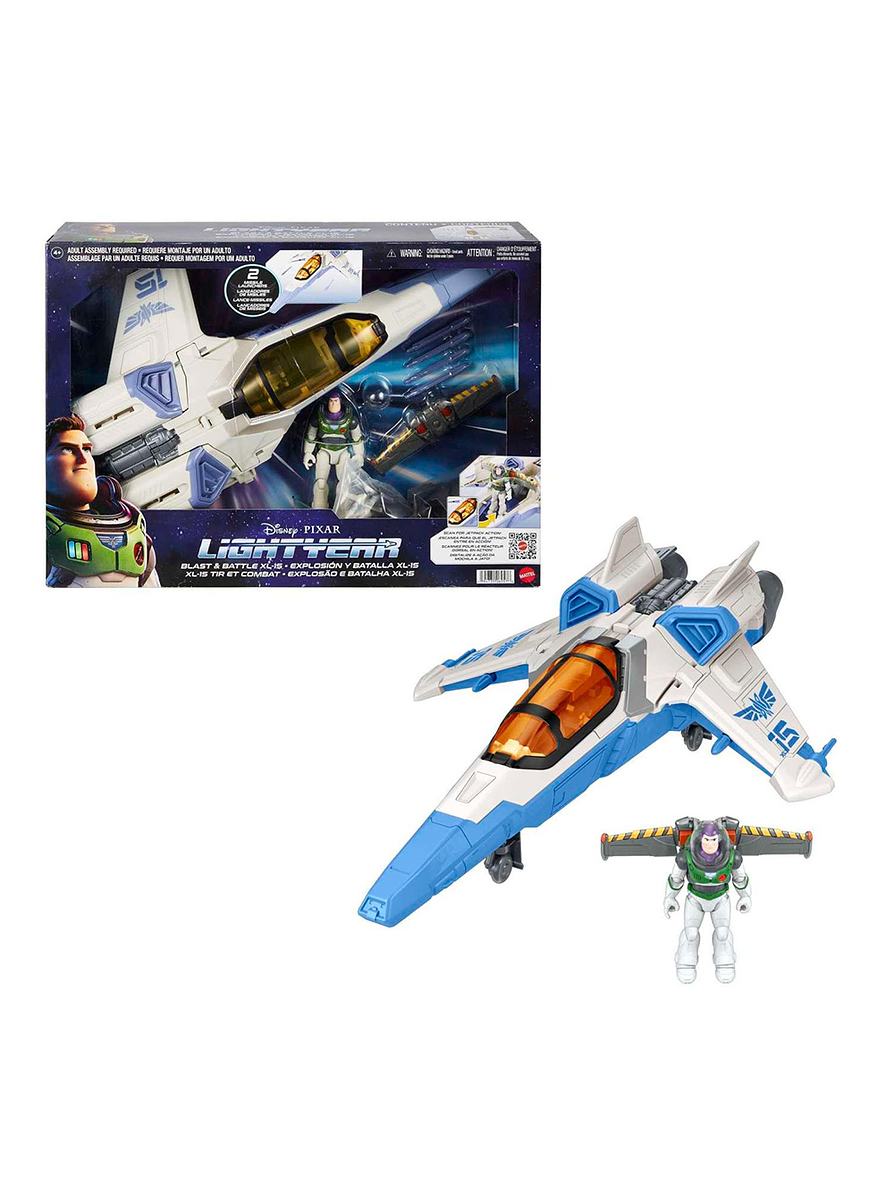 Lightyear Explosión y Batalla Nave XL-15 3