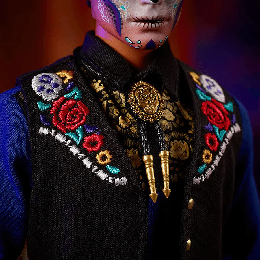 Barbie Ken samlar docka Dia de Muertos 2021 GXL26