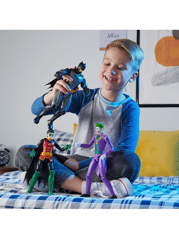 Batman Pack Figura 12 Pulgadas X 3 6