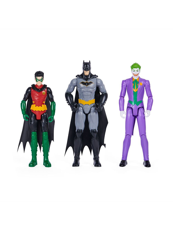 Batman Pack Figura 12 Pulgadas X 3 1