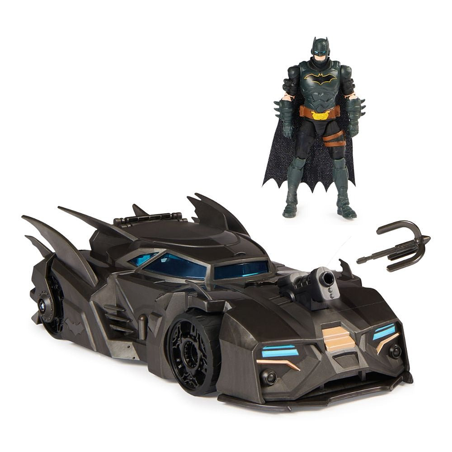 Batman Vehículo Crusader Con Figura  1