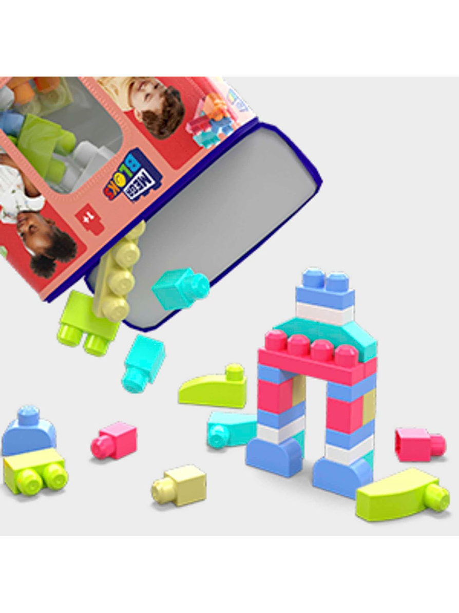 Mega Bloks Bolsa Clásica Rosa X 60 Piezas  5