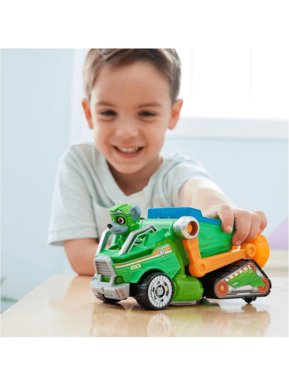 Paw Patrol Mighty Movie Vehículo Con Figura 4