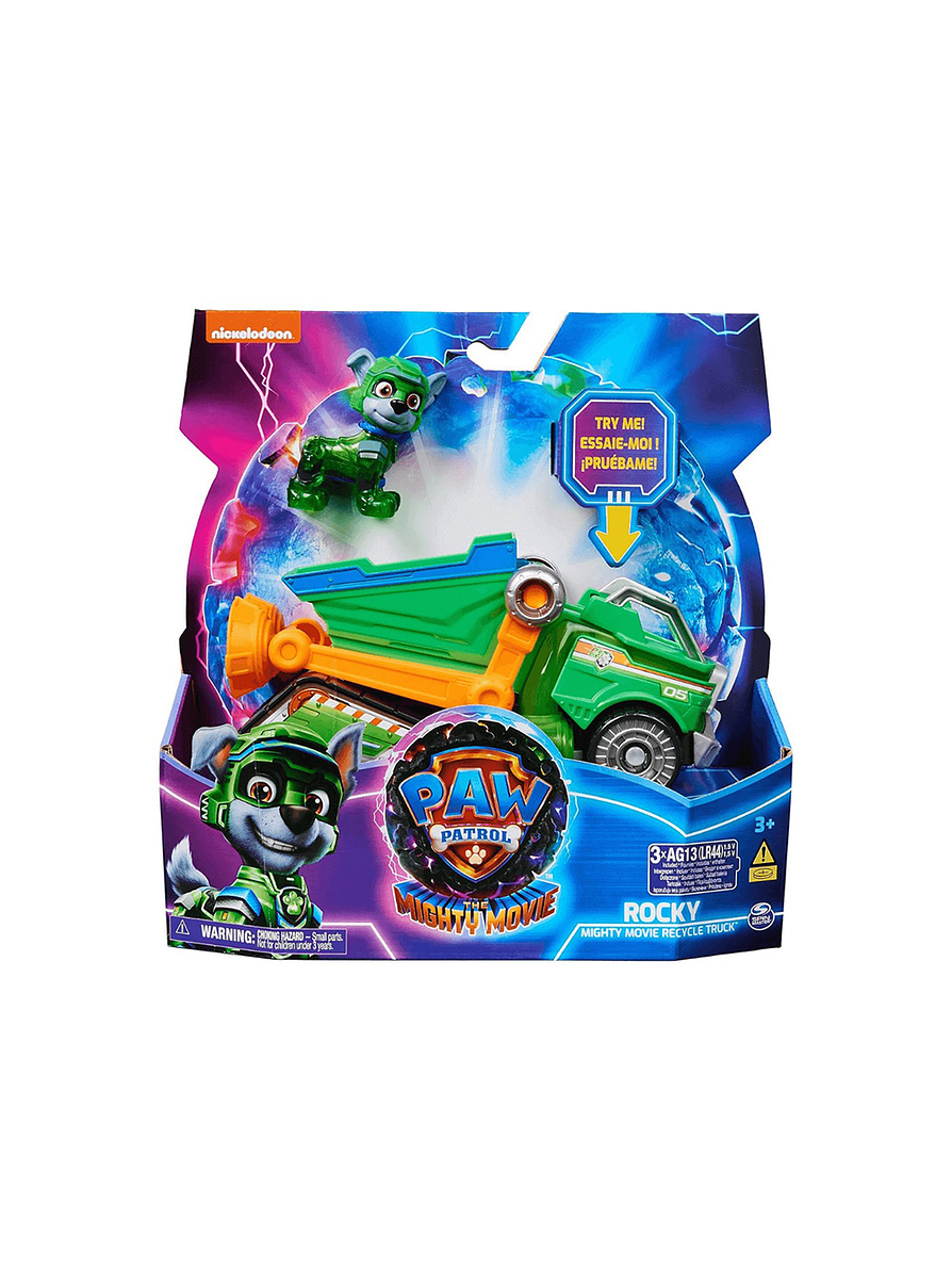 Paw Patrol Mighty Movie Vehículo Con Figura 2