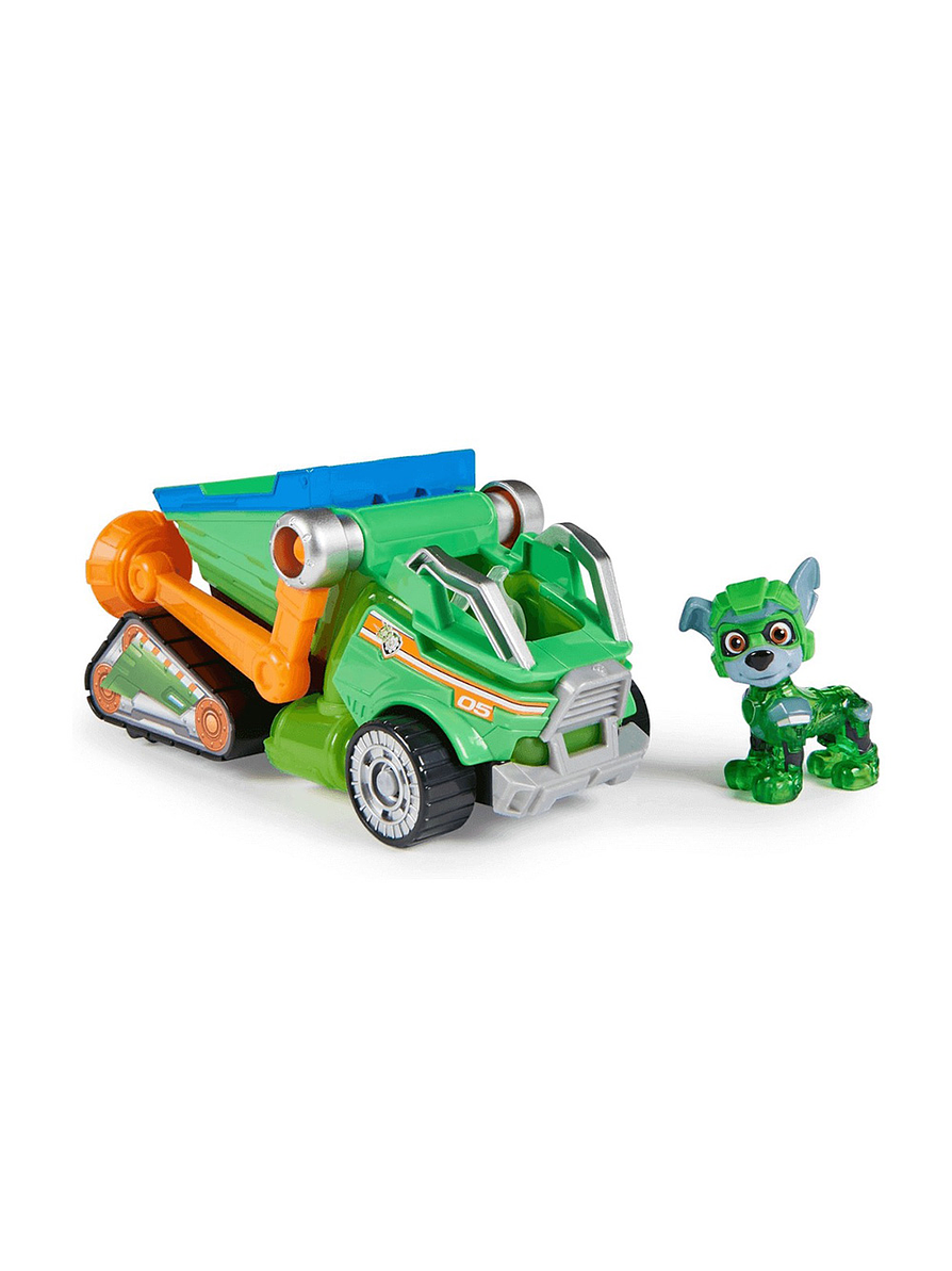Paw Patrol Mighty Movie Vehículo Con Figura 1