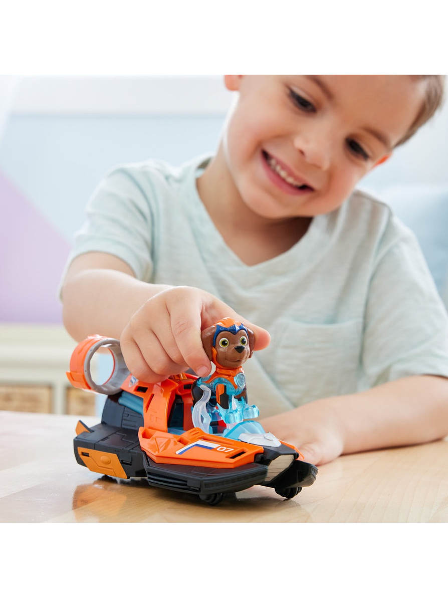 Paw Patrol Mighty Movie Vehículo Con Figura 16