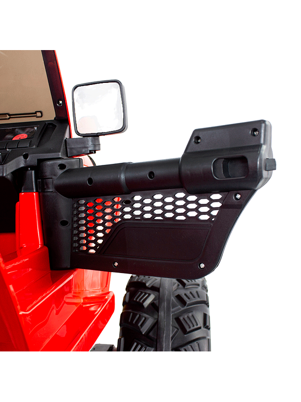 Vehículo Monster Eva Dlx Red Flames 12V 5