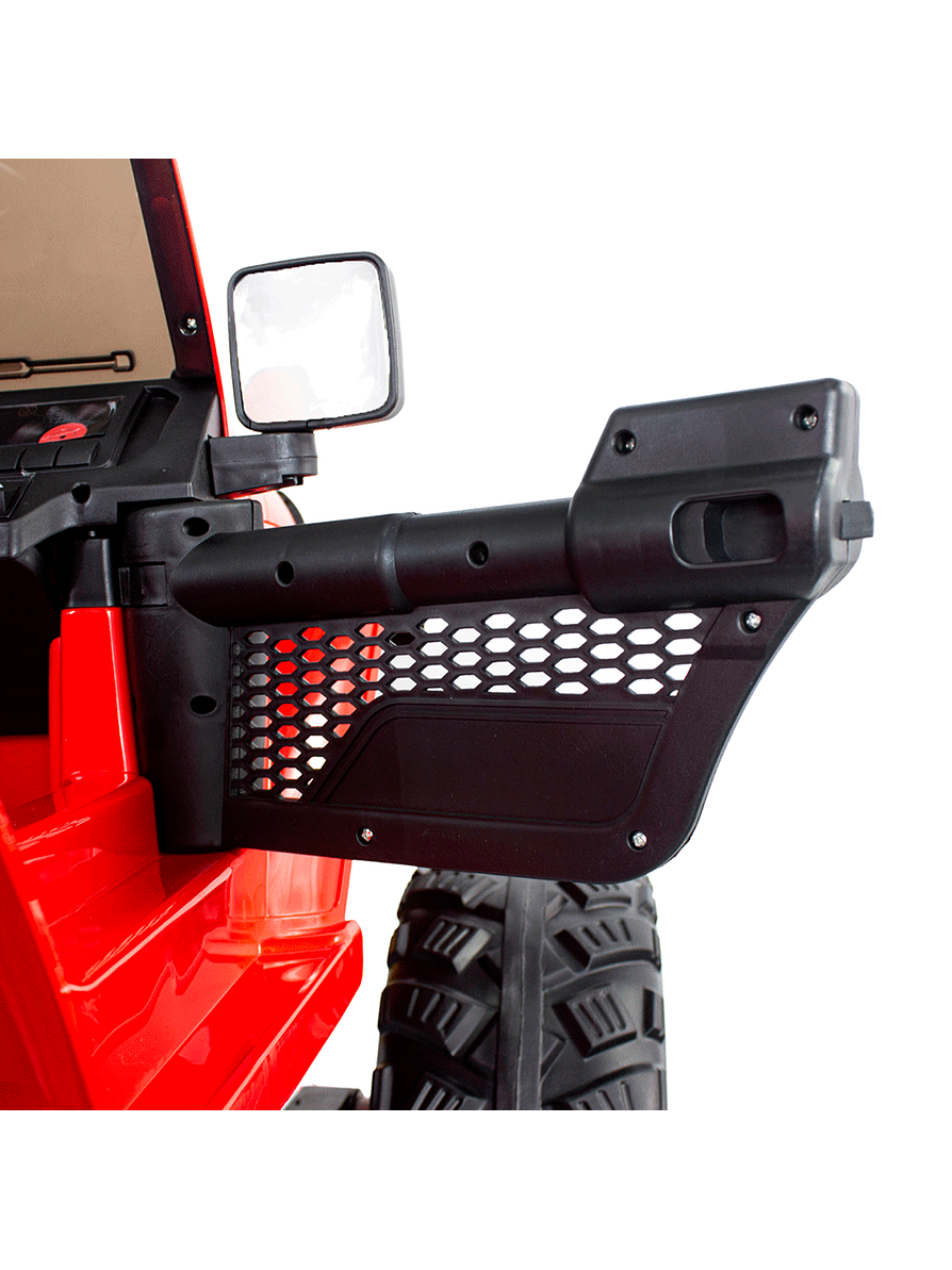 Vehículo Monster Eva Dlx Red Flames 12V 5