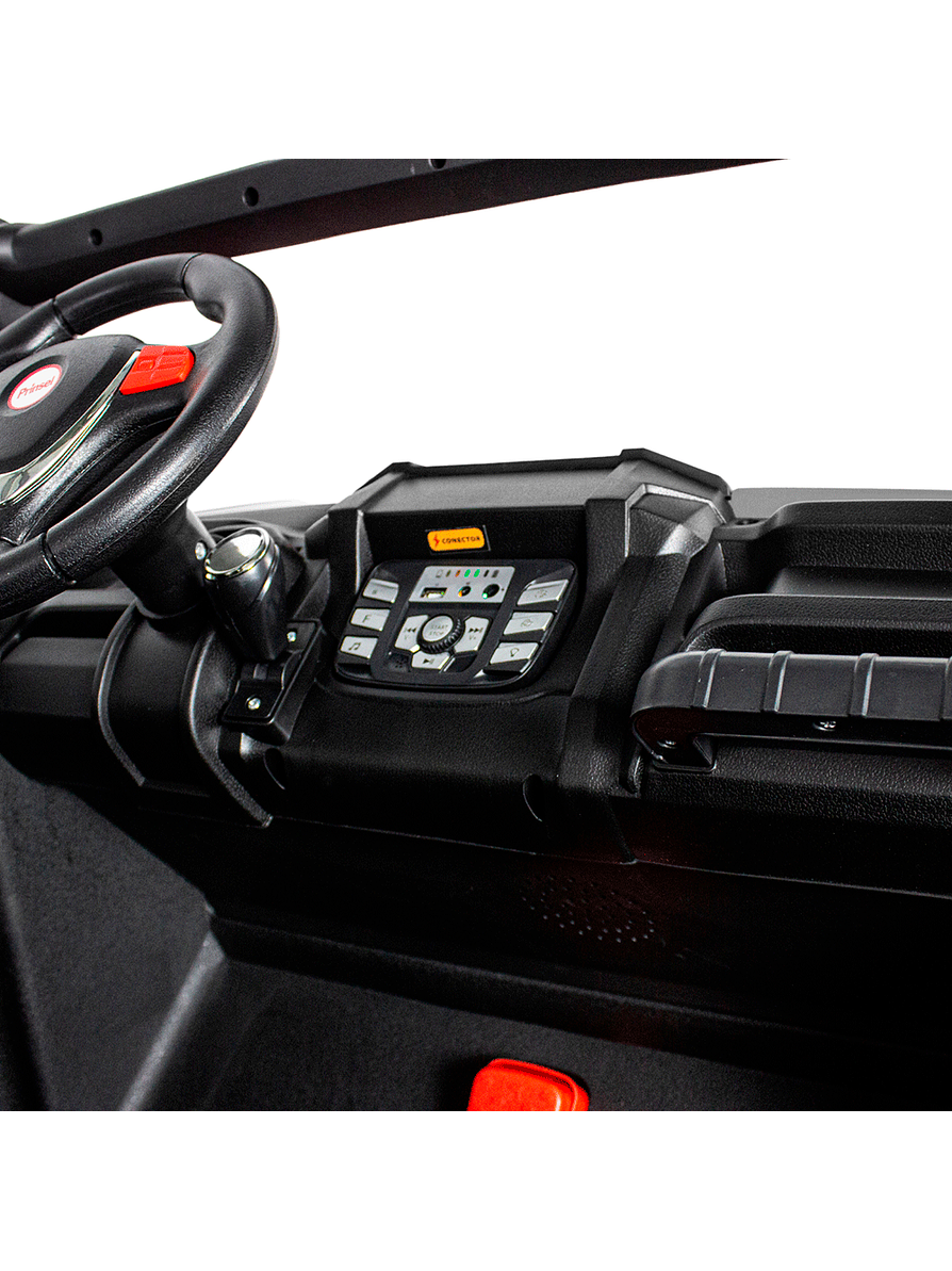 Vehículo Buggy Super Tire Gray 12V 7