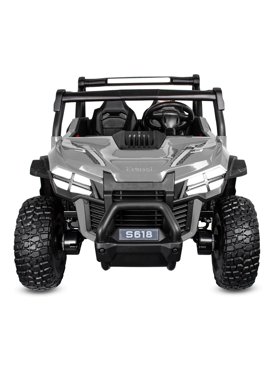Vehículo Buggy Super Tire Gray 12V 2