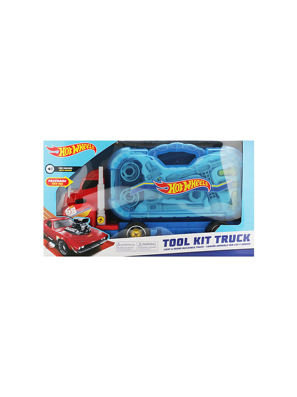 Hot Wheels Camion Armable Con Luz Y Sonido 2