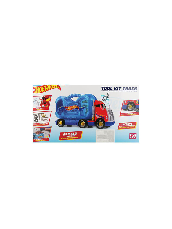 Hot Wheels Camion Armable Con Luz Y Sonido 6