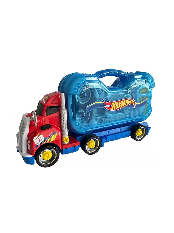 Hot Wheels Camion Armable Con Luz Y Sonido 1