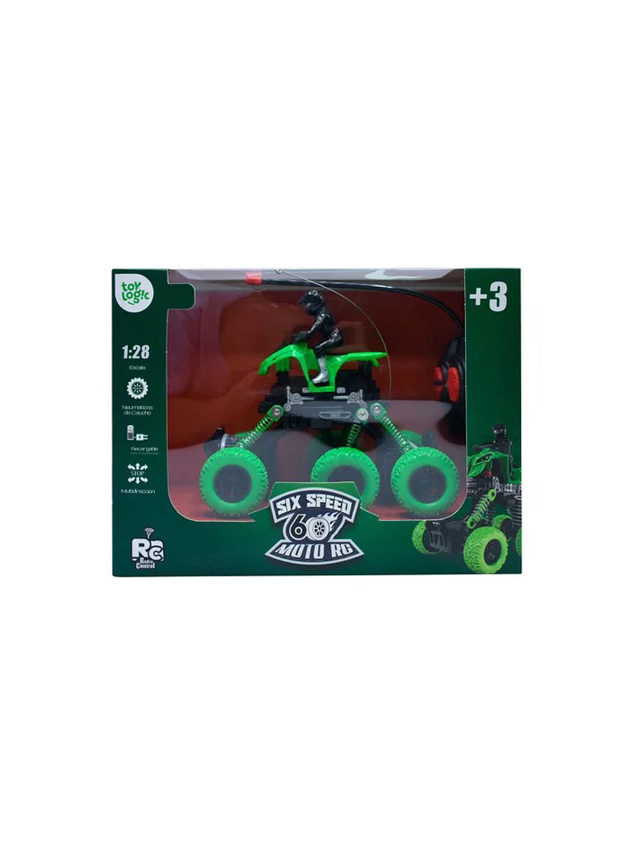 Moto Radio Control Speed 6 Llantas 2
