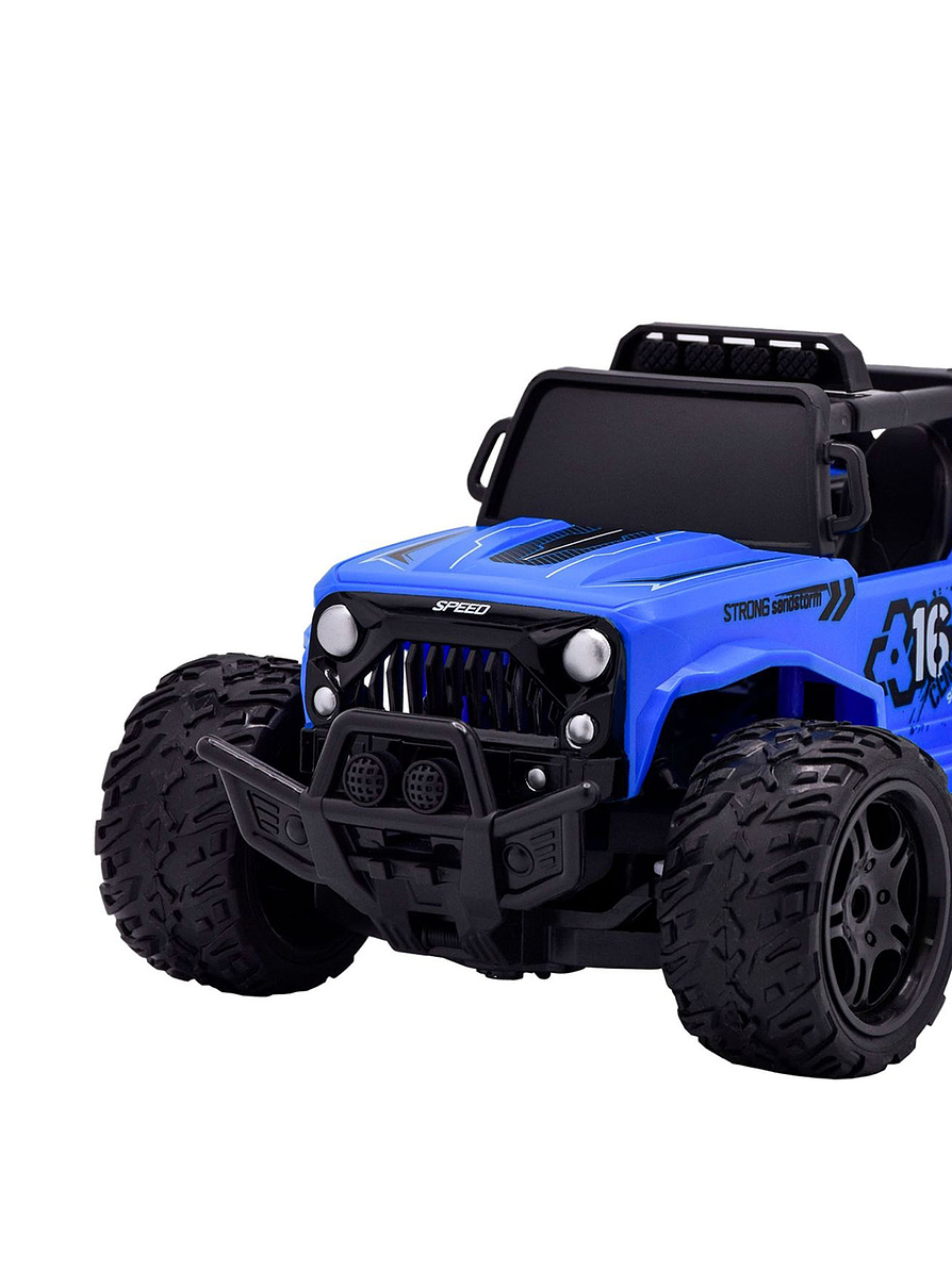 Vehículo Radio Control Master Race Azul 4