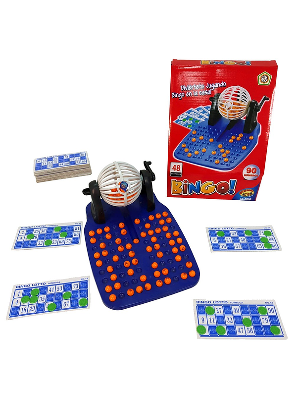 Bingo 48 Cartones Pequeño  3