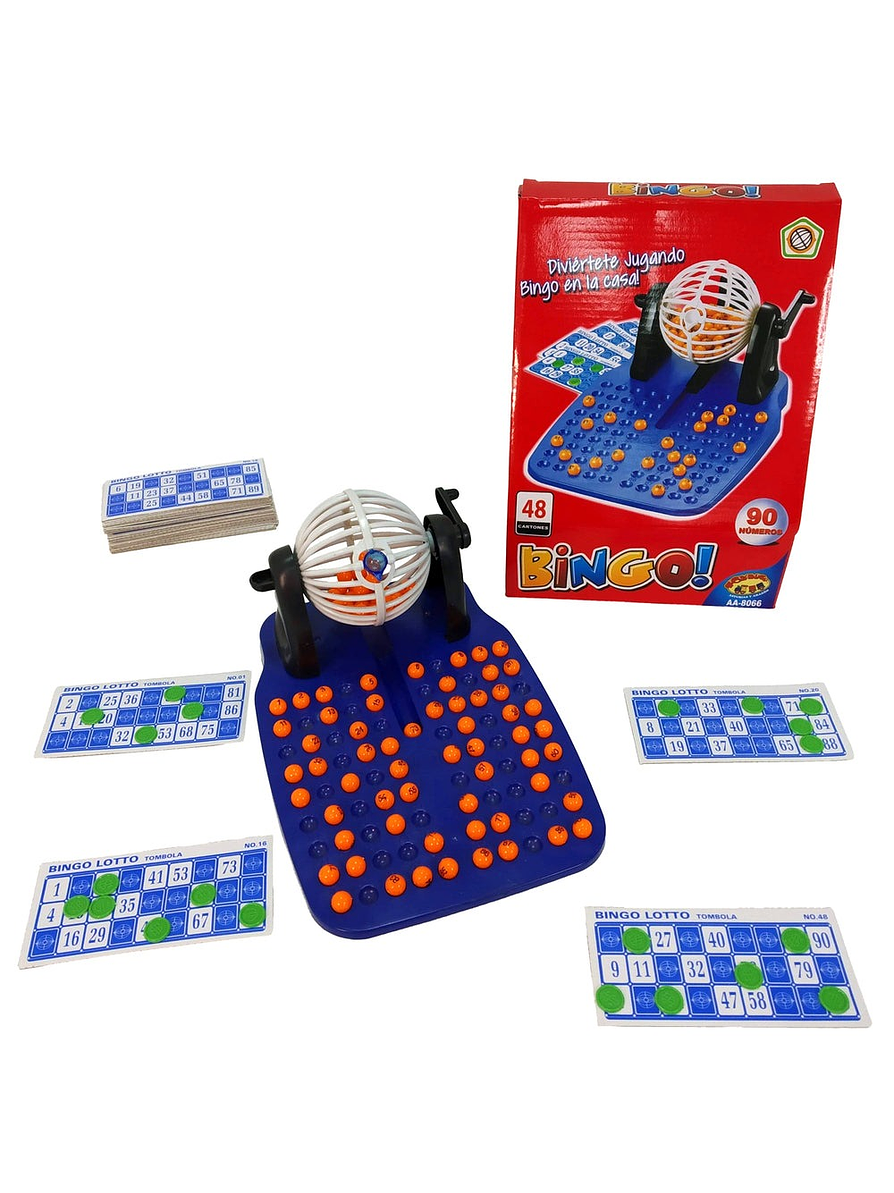 Bingo 48 Cartones Pequeño  3