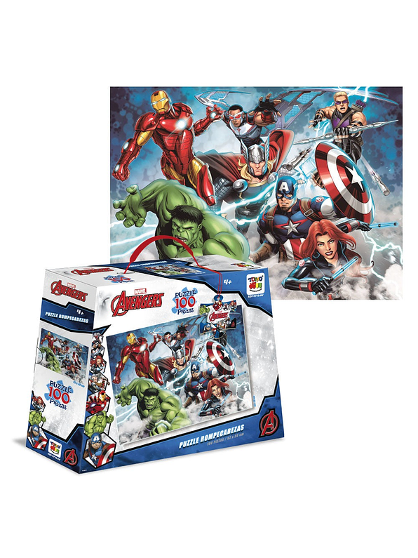 Rompecabezas X 100 Piezas Avengers 1