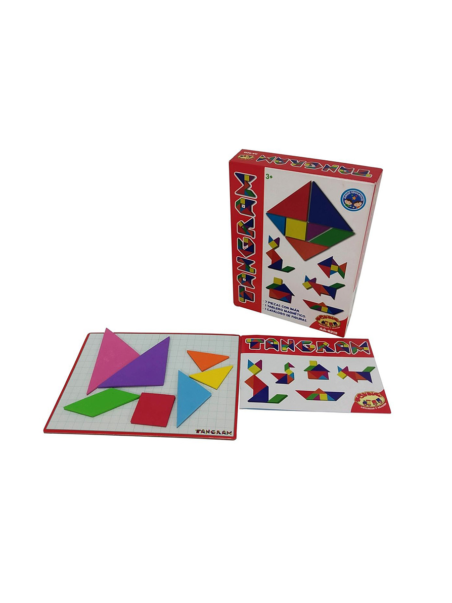 Tangram Magnético 7 Piezas Pequeño  2