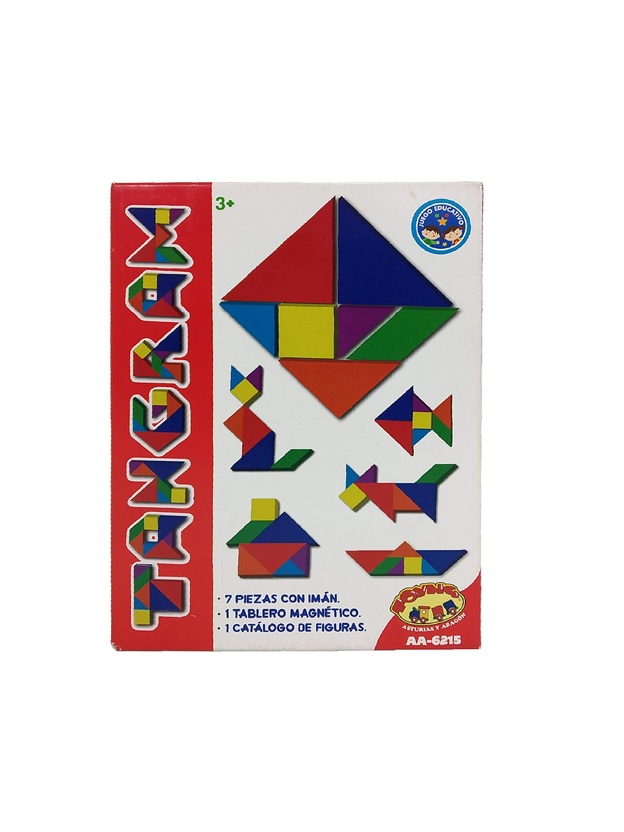 Tangram Magnético 7 Piezas Pequeño  1