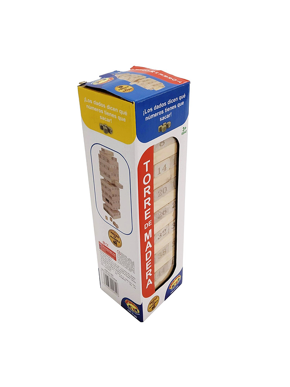 Torre De Madera X 54 Piezas  2