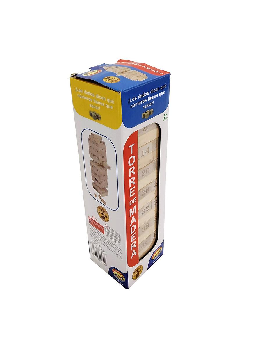 Torre De Madera X 54 Piezas  2