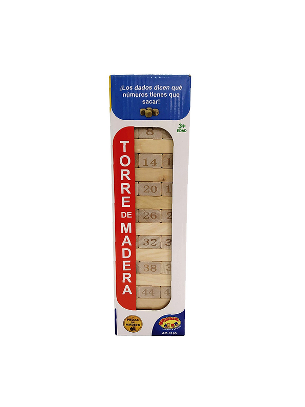 Torre De Madera X 54 Piezas  1